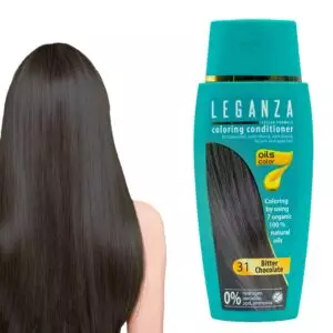 Leganza Coloring Conditioner - Μαλακτική Κρέμα Μαλλιών με Χρώμα Χωρίς Αμμωνία 150ml No31 Bitter Chocolate/Σοκολατί