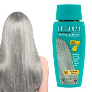 Leganza Coloring Conditioner - Μαλακτική Κρέμα Μαλλιών με Χρώμα Χωρίς Αμμωνία 150ml No90 Platinum Blonde/Ξανθό Πλατινέ