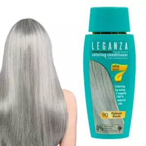 Leganza Coloring Conditioner - Μαλακτική Κρέμα Μαλλιών με Χρώμα Χωρίς Αμμωνία 150ml No90 Platinum Blonde/Ξανθό Πλατινέ