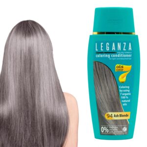 Leganza Coloring Conditioner - Μαλακτική Κρέμα Μαλλιών με Χρώμα Χωρίς Αμμωνία 150ml No94 Ash Blonde/Σταχτί Ξανθό