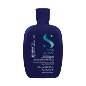 Alfaparf Milano Semi di Lino Anti-Orange Low Shampoo 250ml – Σαμπουάν Ήπιου Καθαρισμού για Εξουδετέρωση Πορτοκαλί Τόνων
