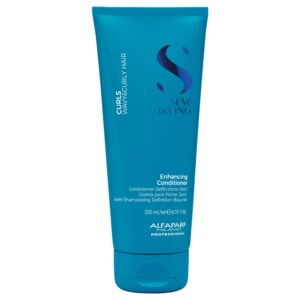 Alfaparf Milano Semi di Lino Curls Enhancing Conditioner 200ml – Μαλακτική Κρέμα Ενυδάτωσης & Ορισμού για Μπούκλες