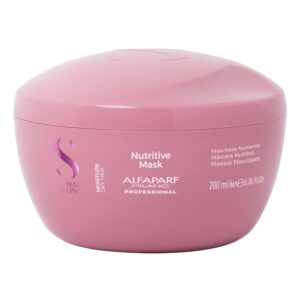 Alfaparf Semi di Lino Moisture Nutritive Mask 200ml – Εντατική Μάσκα Θρέψης & Ενυδάτωσης για Ξηρά Μαλλιά
