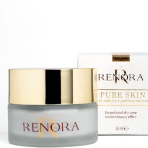 Renora Pure Skin Quick 15-Minute Purifying Face Mask 75ml – Καθαριστική Μάσκα Προσώπου για Ματ Αποτέλεσμα & Εξυγίανση Πόρων