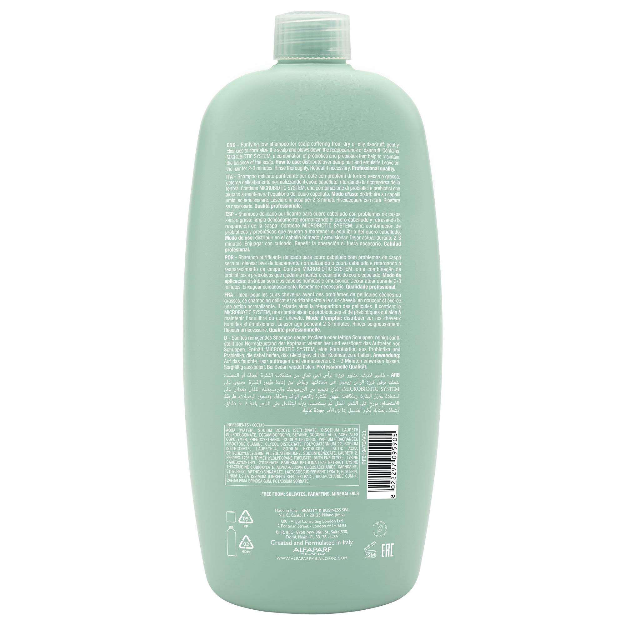 PURIFYING LOW SHAMPOO 1000ml 2 PURIFYING LOW SHAMPOO 1000ml 2