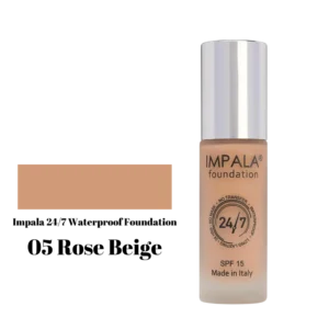 Impala Waterproof Foundation 24/7 SPF15 No05 - Rose Beige 30ml