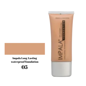 Impala Long Lasting Waterproof Foundation με Κολλαγόνο, Βιταμίνη Ε και Φίλτρα UV No05