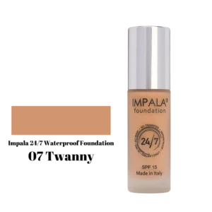 Impala Waterproof Foundation 24/7 SPF15 No07 - Tawny 30ml