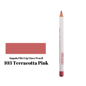  Impala Flirt Lip Liner No103 –Terracotta Pink | Ματ Μολύβι Χειλιών με Βιταμίνη Ε