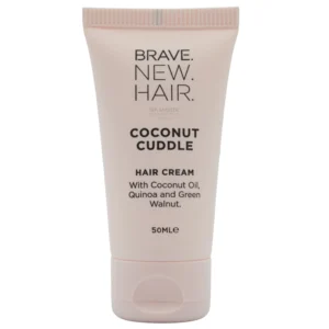 Brave New Hair Coconut Cuddle 50ml – Ενυδατική Κρέμα Μαλλιών Χωρίς Ξέβγαλμα με Καρύδα, Κινόα & Πράσινο Καρύδι, Κινόα & Πράσινο Καρύδι