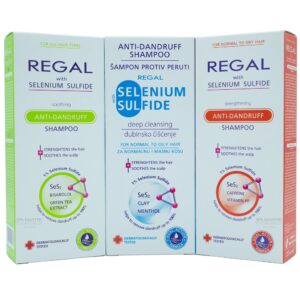 Regal Selson καταπραϋντικό σαμπουάν κατά της πιτυρίδας selenium sulfide 1% 200ml