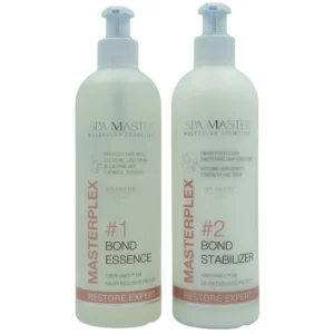 Spa Master MASTERPLEX Bond Essence #1 & Bond Stabilizer #2 Set – Επαγγελματικό Σετ Βαθιάς Αποκατάστασης Μαλλιών