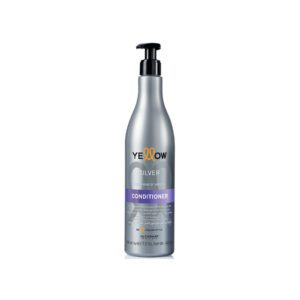 Alfaparf Yellow Silver Conditioner 500ml – Μαλακτική Κρέμα Εξουδετέρωσης Κίτρινων Τόνων & Ενυδάτωσης για Ξανθά & Γκρίζα Μαλλιά