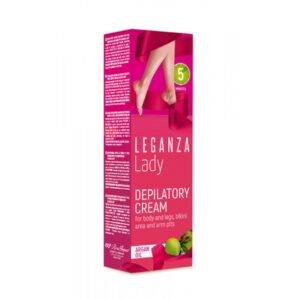 Αποτριχωτική κρέμα με λάδι argan Lady Depilatory Cream Leganza