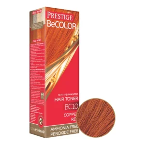PRESTIGE BeColor Semi-Permanent Hair Toner 100ml – Ημιμόνιμη Κρέμα Ρεφλέ Χωρίς Αμμωνία & PPD για Λαμπερό, Φυσικό Χρώμα<span> - </span>BeColor10