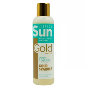 Αναζωογονητικό τονωτικό After Sun - D-Panthenol + Gold Sparkles Leganza 200ml