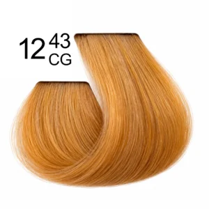 Spa Master Cream Color 12.43CG Πολύ Ανοιχτό Χάλκινο Χρυσό Ξανθό Ultra Light Copper Gold Blond Επαγγελματική βαφή μαλλιών 100ml