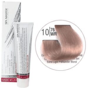 10/76WR Ultralight palisander blonde SPA Cream Color Professional coloring for hair