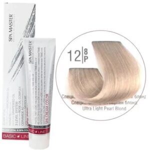 12/8P Special light pearly blonde SPA Cream Color Professional coloring for hair