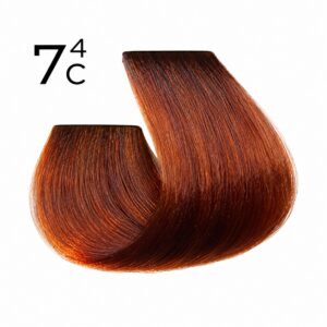 Spa Plex Color 7.4C Copper Blond Μεσαίο Χάλκινο Ξανθό 100ml – Επαγγελματική Βαφή Μαλλιών Spa Master Color με Vitaplex Elixir