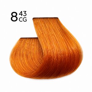 Spa Plex Color 8.43CG Light Amber Blond Ανοιχτό Κεχριμπαρένιο Ξανθό 100ml – Επαγγελματική Βαφή Μαλλιών Spa Master Color με Vitaplex Elixir