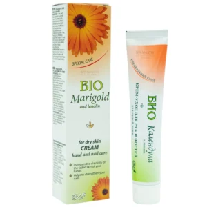Bio Care Hand & Nail Cream with Marigold and Lanolin 45ml – Κρέμα Χεριών & Νυχιών για Ενυδάτωση και Προστασία