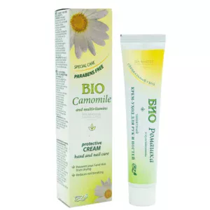Bio Care Hand & Nail Cream with Camomile and Multivitamins 45ml – Κρέμα Χεριών & Νυχιών με Χαμομήλι και Πολυβιταμίνες για Ενυδάτωση & Καταπράυνση