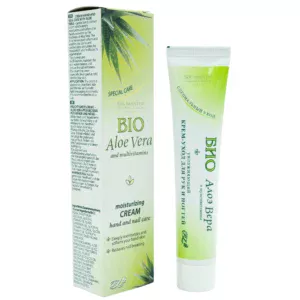 Bio Care Moisturizing Hand & Nail Cream with Aloe Vera Extract 45ml – Ενυδατώνει & Προστατεύει Χέρια και Νύχια