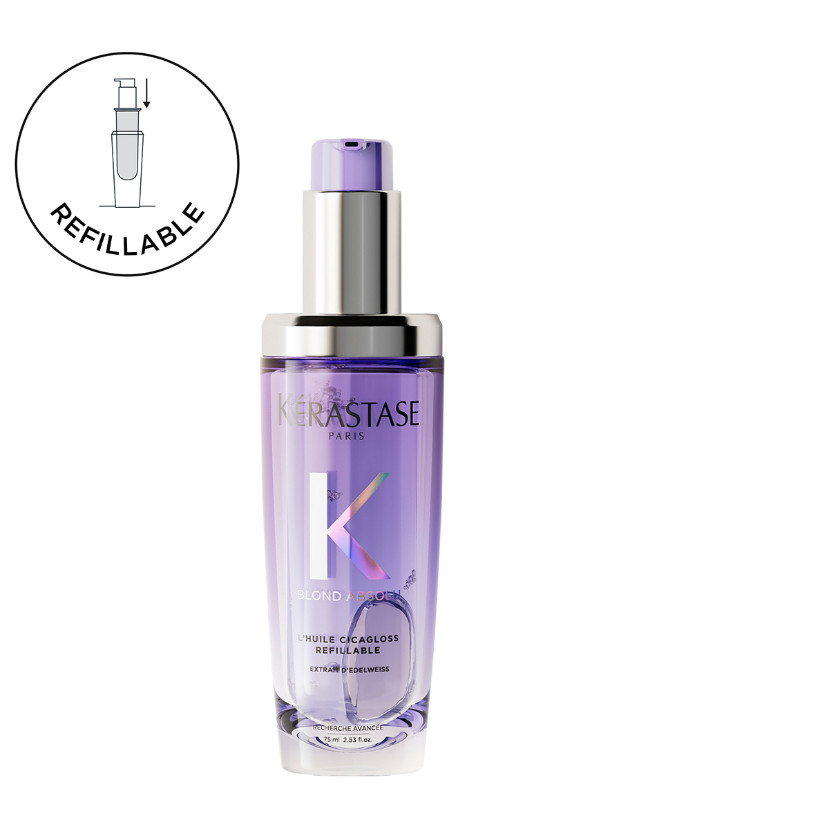 Kerastase Blond Absolu LΗuile Cicagloss Refillable Έλαιο για Ξανθά Μαλλιά 3474637219536