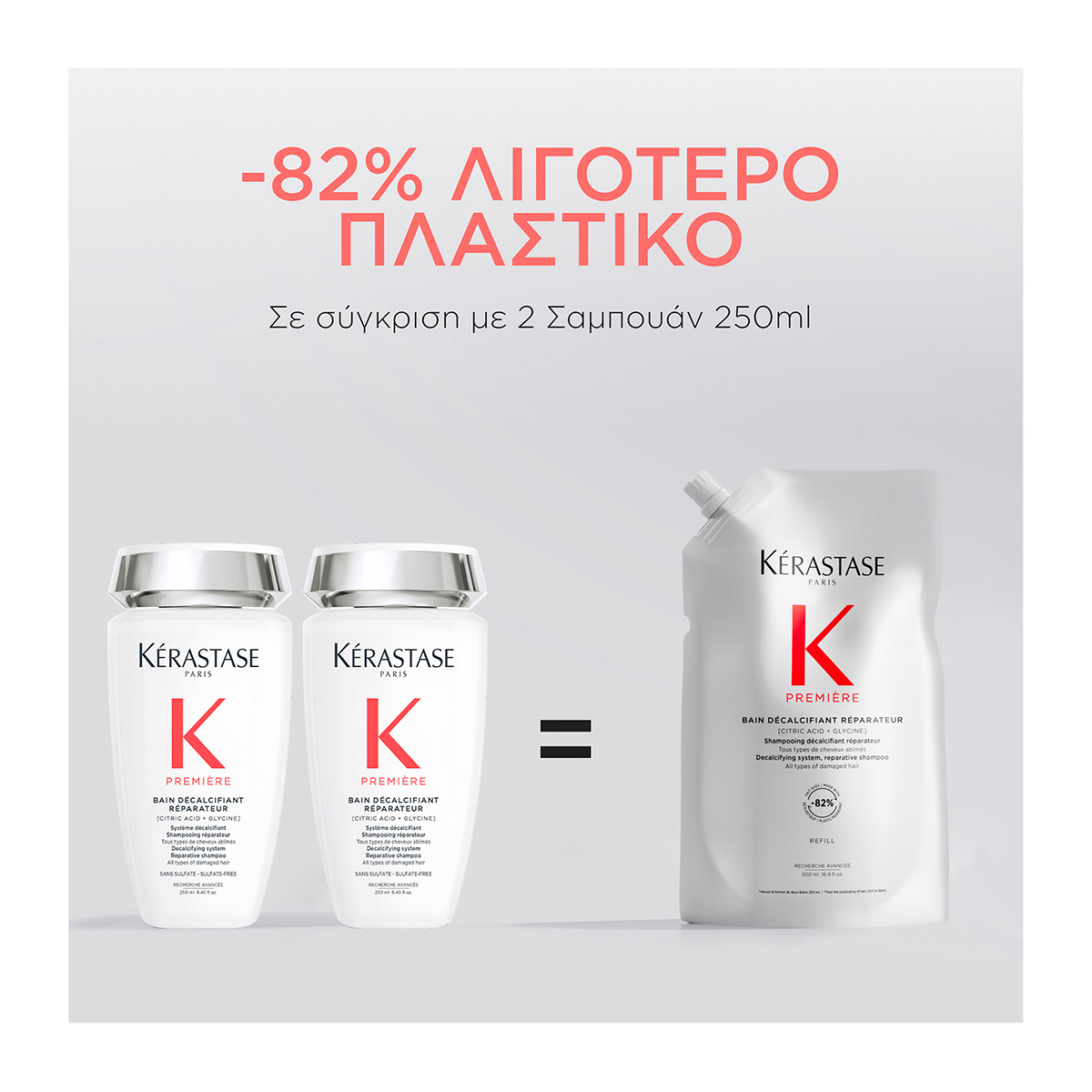 Kerastase Premiere Σαμπουάν Bain Decalcifiant για Ταλαιπωρημένα Μαλλιά 500ml 3474637212568 3