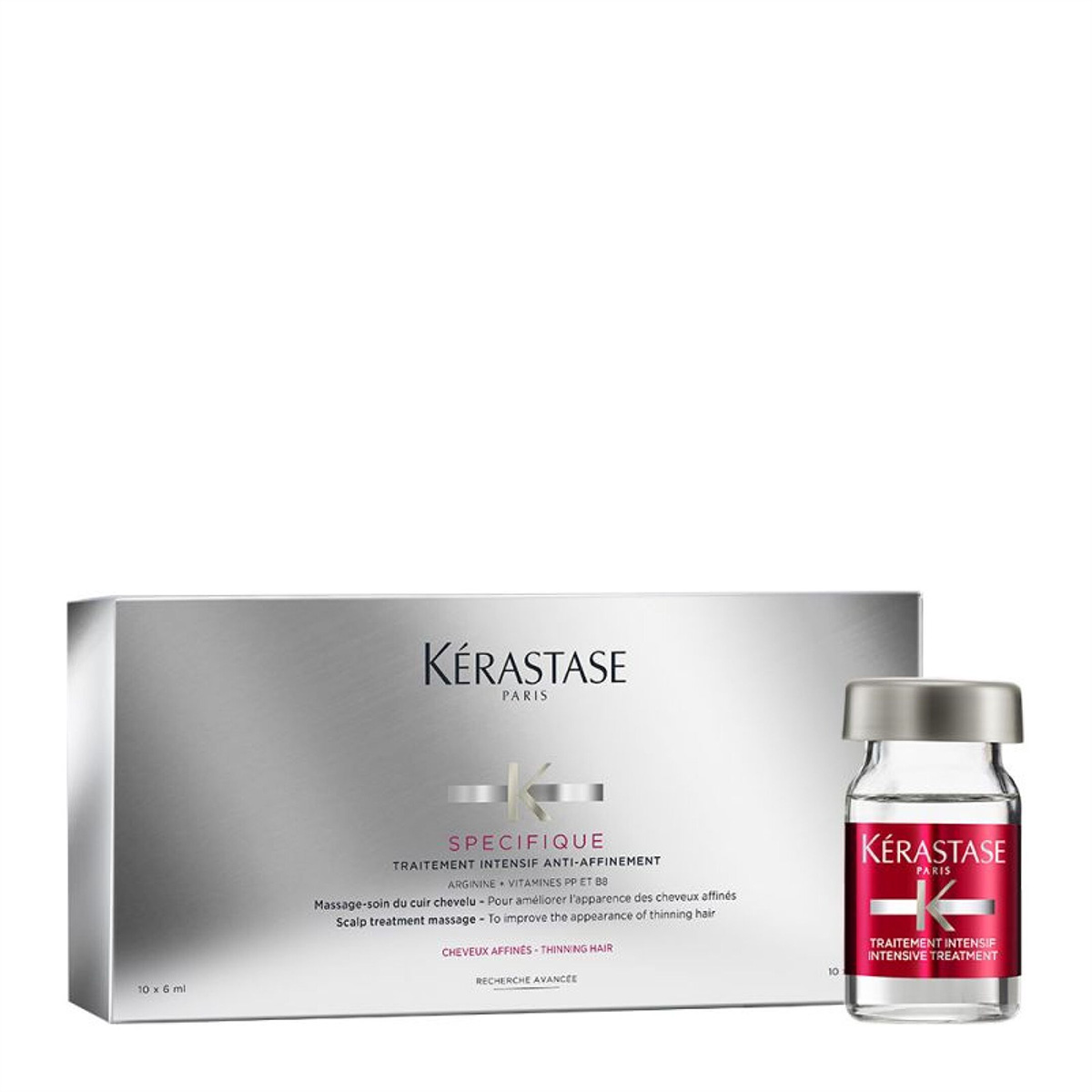 Kerastase Specifique Aminexil Cure Anti Chute Intensive Θεραπεία Αραίωσης Μαλλιών 10x6ml 3474636397556 Kerastase Specifique Aminexil Cure Anti Chute Intensive Θεραπεία Αραίωσης Μαλλιών 10x6ml 3474636397556