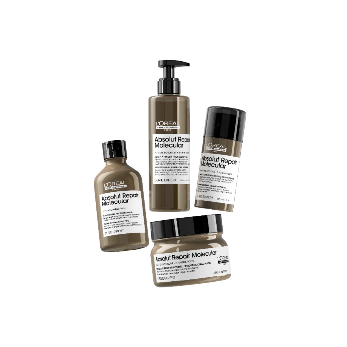 LOreal Professionnel Serie Expert Absolut Repair Molecular Leave in Μάσκα 50ml 5 LOreal Professionnel Serie Expert Absolut Repair Molecular Leave in Μάσκα 50ml 5