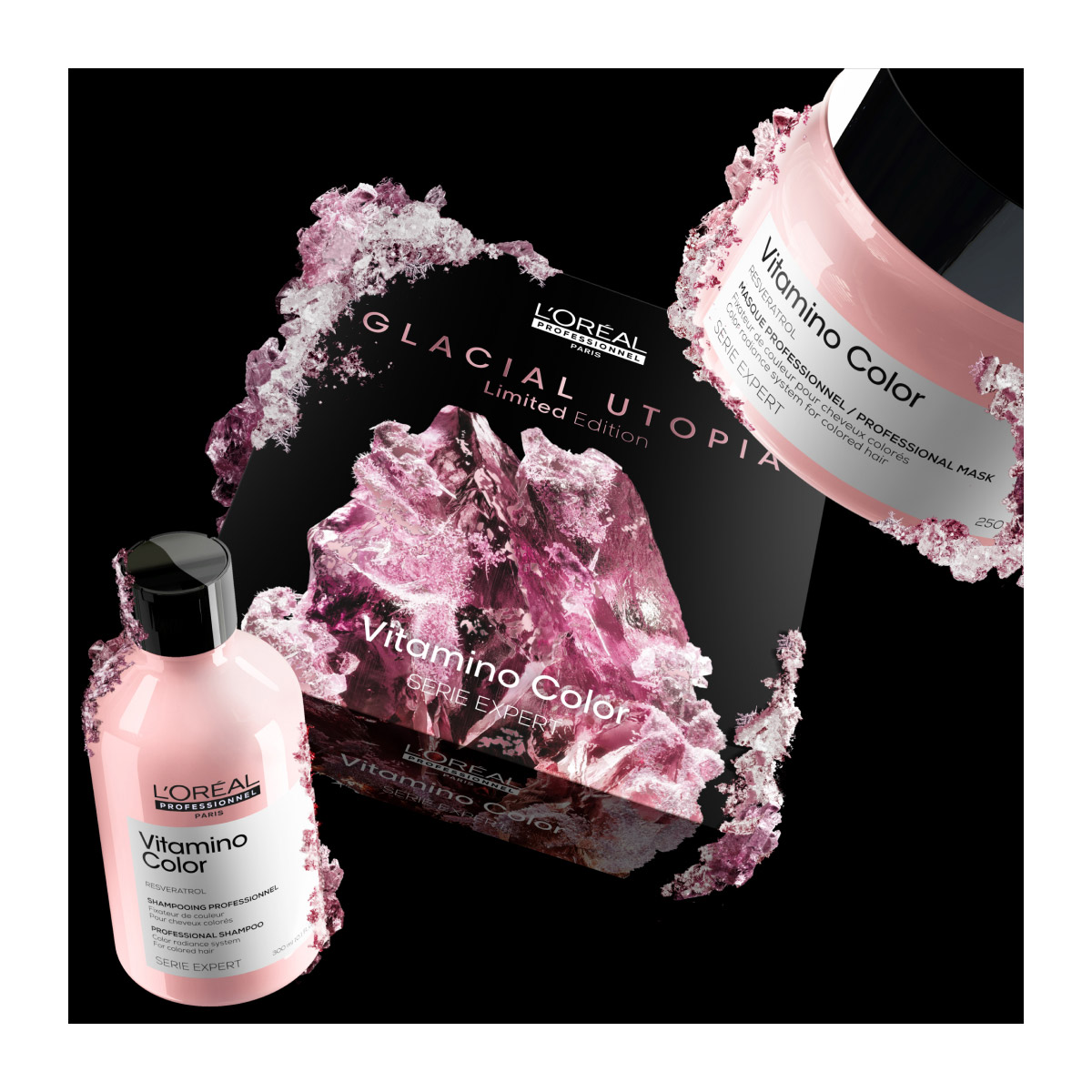 LOreal Professionnel Serie Expert Limited Edition Vitamino Color Dup Set για Προστασία Χρώματος στα Βαμμένα Μαλλιά 3474637248895 1