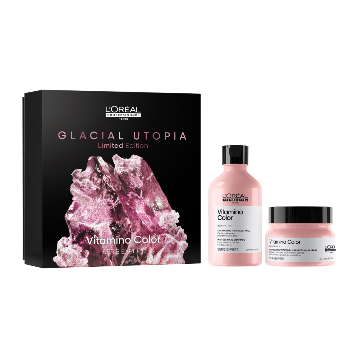 LOreal Professionnel Serie Expert Limited Edition Vitamino Color Dup Set για Προστασία Χρώματος στα Βαμμένα Μαλλιά 3474637248895