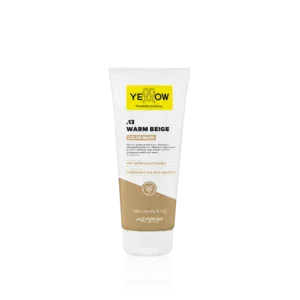 Alfaparf Yellow Professional Color Mask .13 Warm Beige 200ml – Θρεπτική Μάσκα με Χρώμα για Αναζωογόνηση Ζεστών Τόνων