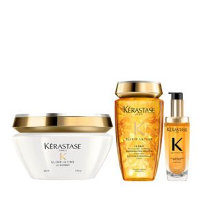 Kérastase Elixir Ultime Set – Θρέψη & Εκθαμβωτική Λάμψη για Ταλαιπωρημένα Μαλλιά