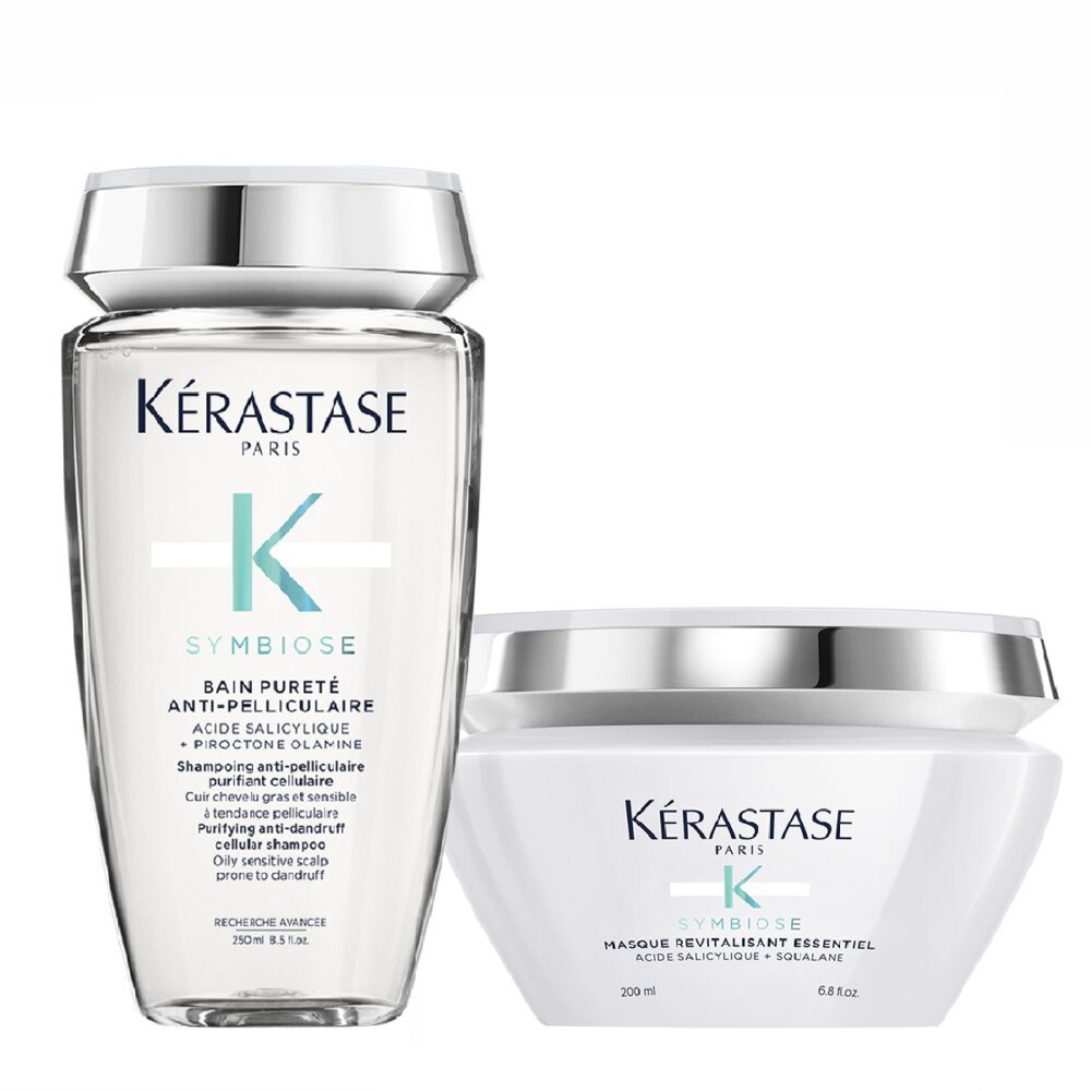 Kérastase Symbiose Σετ για Λιπαρό Τριχωτό με Τάση Πιτυρίδας