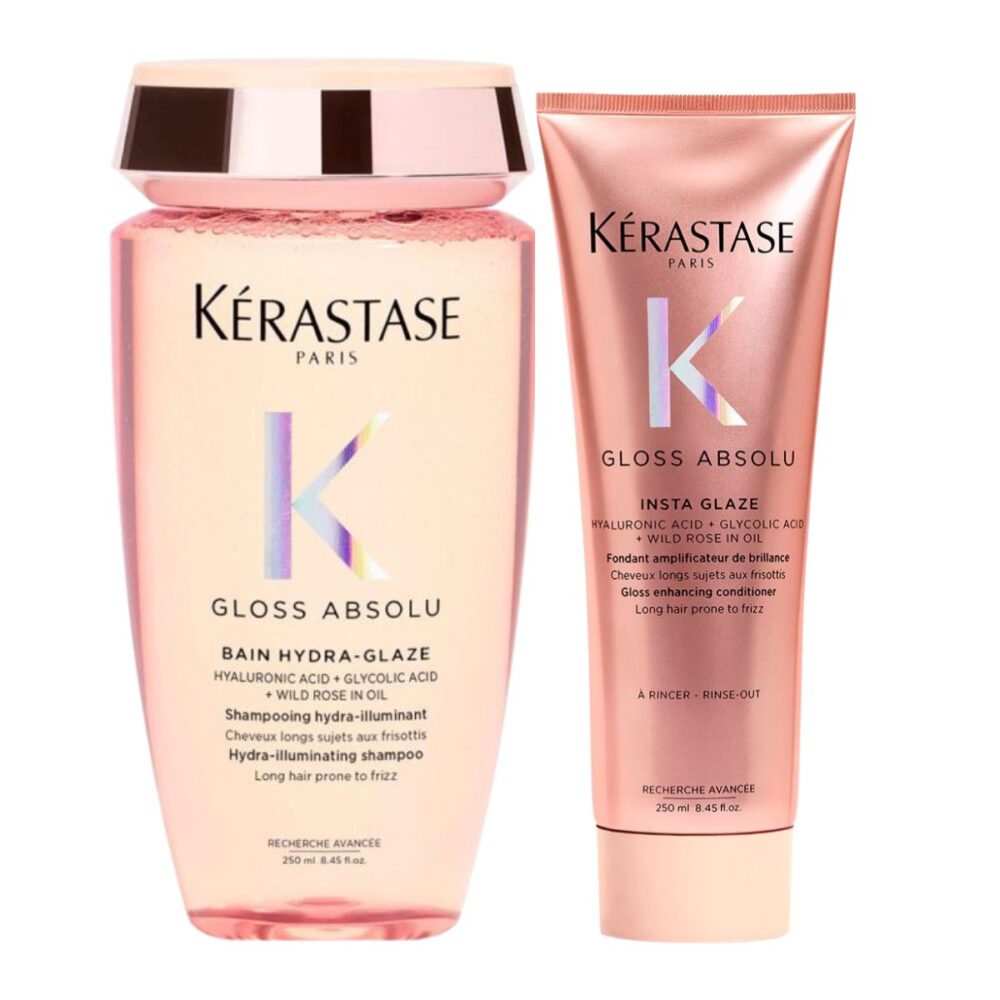 Kérastase Gloss Absolu Σετ – Για Λεία, Λαμπερά και Ανάλαφρα Μαλλιά
