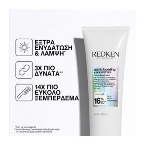 Redken Acidic Bonding Concentrate 5 Min Μάσκα​ Αναδόμησης 250ml 3474637152000 3