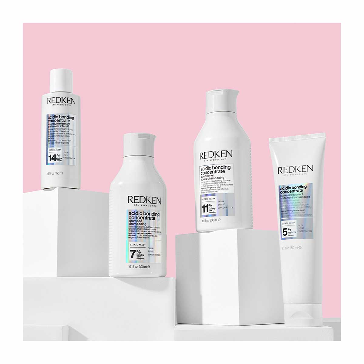 Redken Acidic Bonding Concentrate Σαμπουάν για Ξηρά Ταλαιπωρημένα και Βαμμένα Μαλλιά 300ml 884486456281 18