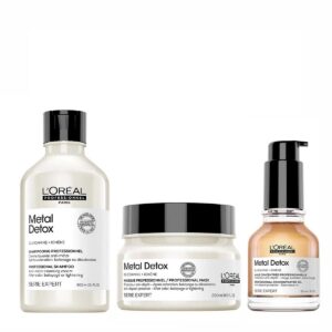 L’Oréal Professionnel Serie Expert Metal Detox Σετ Αποτοξίνωσης για Βαμμένα Μαλλιά