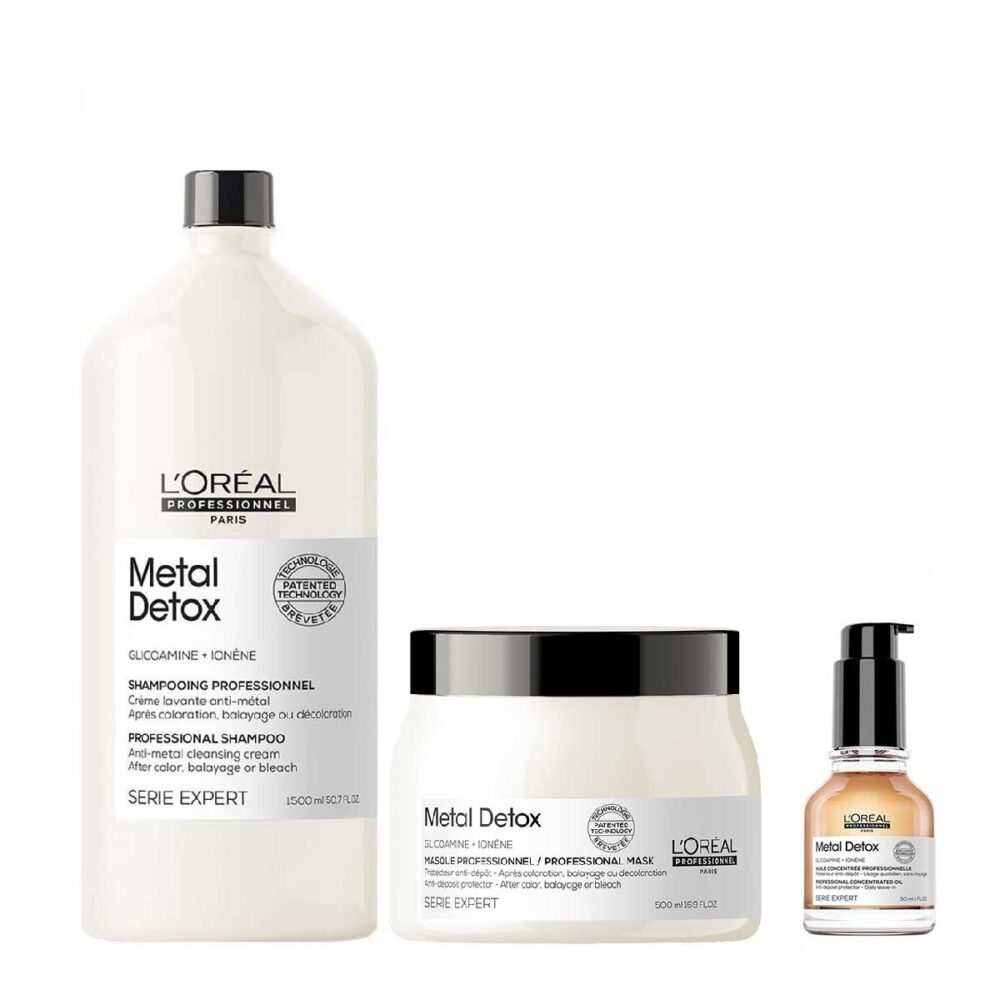 L’Oréal Professionnel Serie Expert Metal Detox Σετ – Αποτοξίνωση & Προστασία για Βαμμένα Μαλλιά