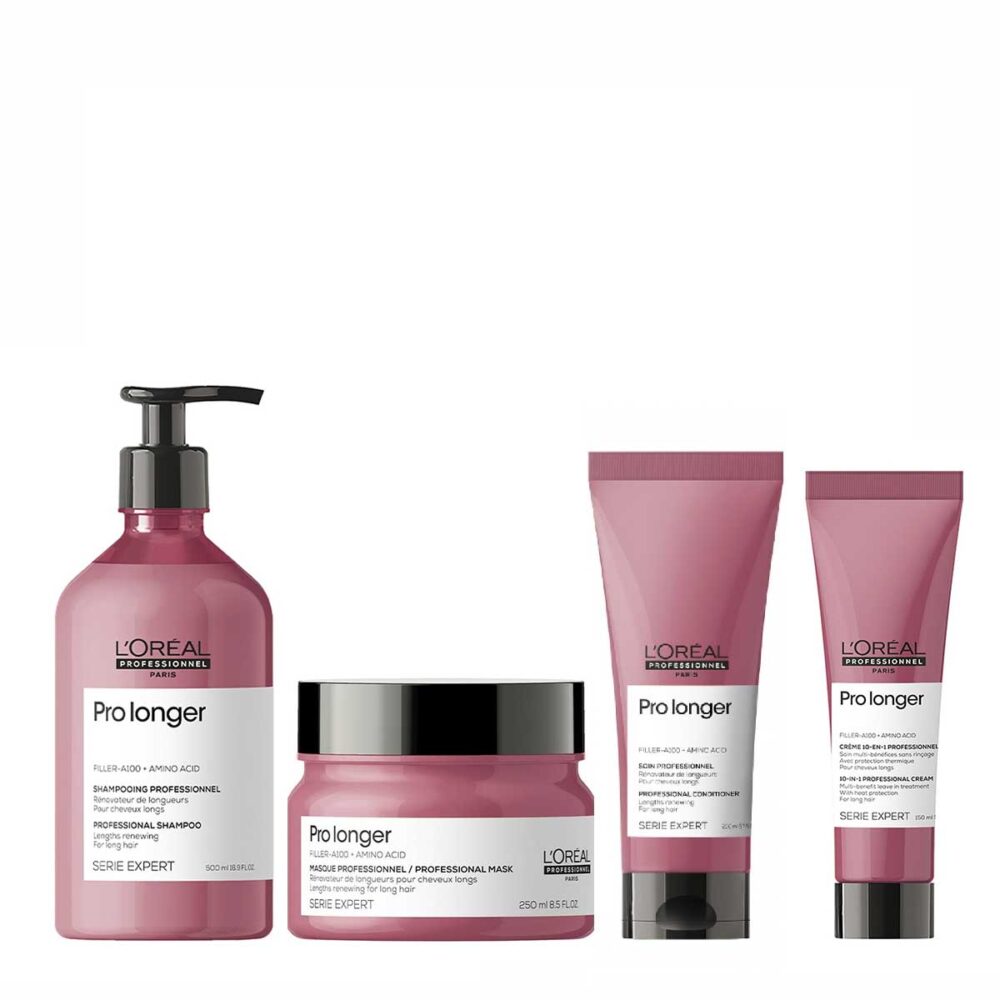 L’Oréal Professionnel Pro Longer Set – Ολοκληρωμένη Περιποίηση Κατά της Ψαλίδας για Πιο Πυκνές & Δυνατές Άκρες