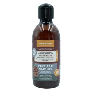 Pine Tar Shampoo Καταπραΰνει Και Ενυδατώνει Herbal Time 240ml