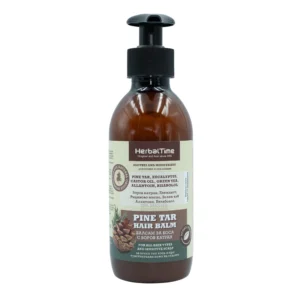 Pine Tar Hair Balm Καταπραΰνει Και Ενυδατώνει Herbal Time 240ml