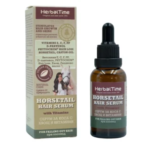 Horsetail Hair Serum Διέγερση Ανάπτυξης Μαλλιών κατά της Τριχόπτωσης Herbal Time