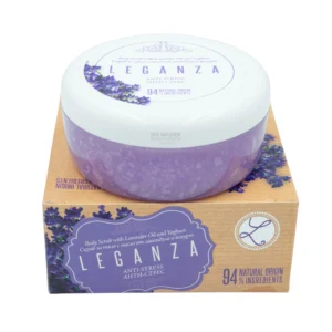 Body Scrub Έλαιο Λεβάντας και Γιαούρτι - Anti-Stress +20% bonus Leganza 240g