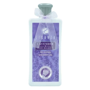 Shower Gel Εντατικής Θρέψης με Αιθέρια Έλαια Λεβάντας Leganza 200ml
