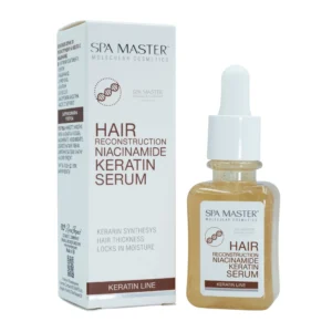 SPA MASTER Hair Reconstruction Niacinamide Keratin Serum 45ml – Ορός αναδόμησης με κερατίνη & νιασιναμίδη για ενίσχυση και πυκνότητα