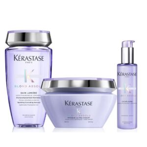 Kérastase Blond Absolu Σετ για Ξανθά Μαλλιά – Ενυδάτωση, Επανόρθωση & Εξουδετέρωση Κίτρινων Τόνων